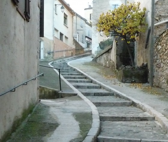 Vue d'une ruelle © Médiéval AFDP